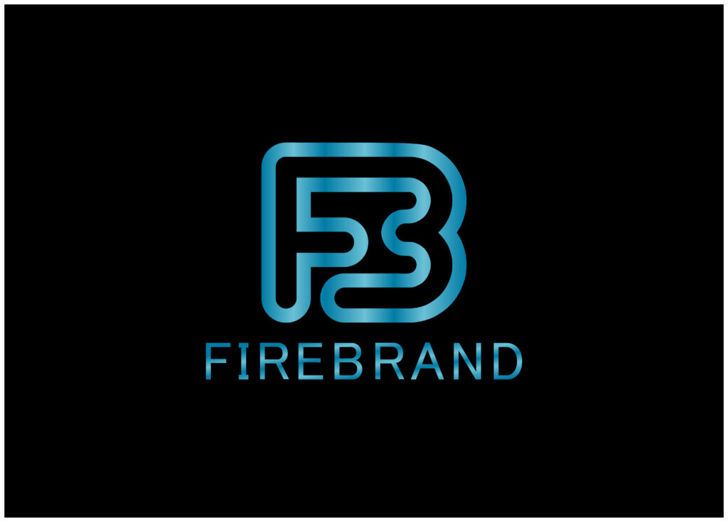 FIREBRAND logo with black background