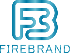 FIREBRAND logo with white background