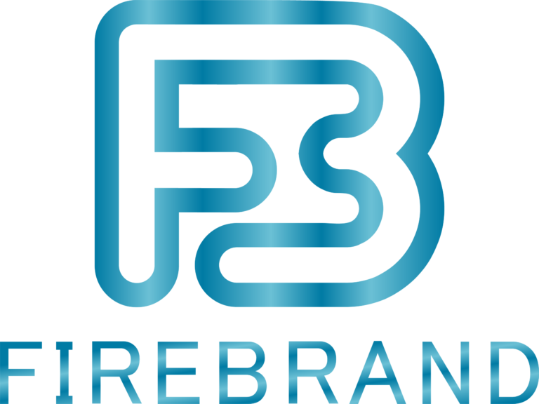 FIREBRAND logo with white background